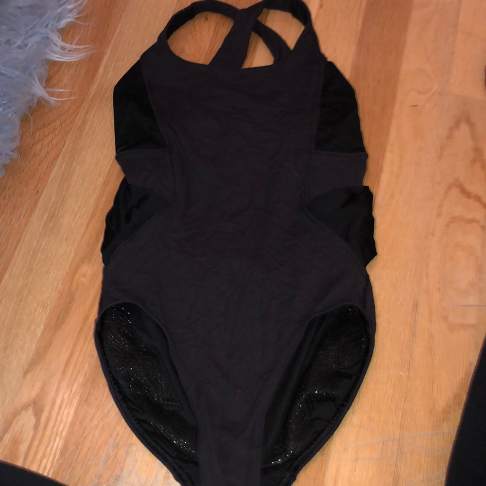 Black leotard